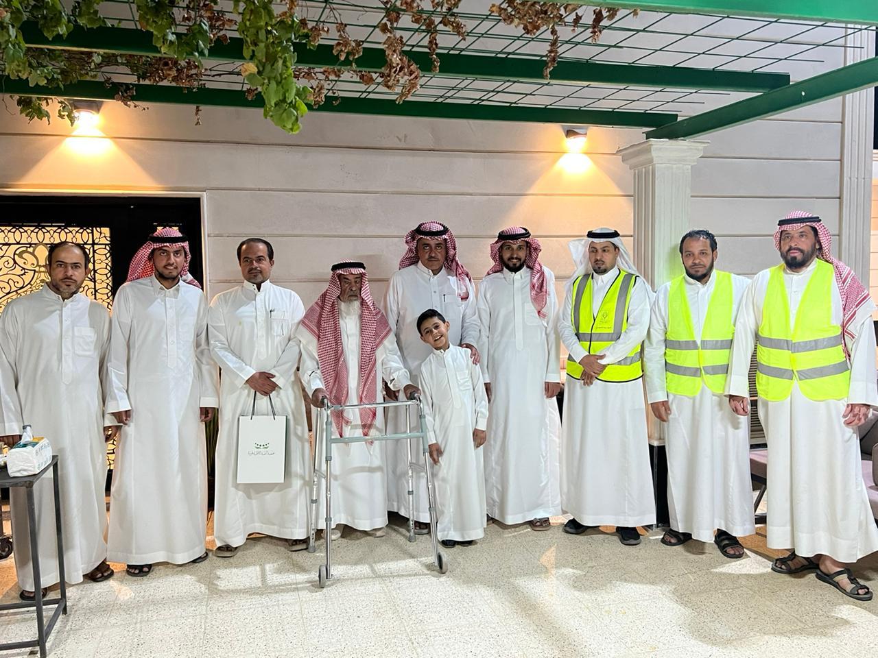جمعية التنمية الأهلية بحرمة في ضيافة العم صالح العود